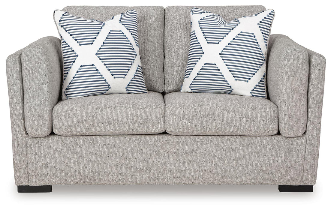 Evansley Sofa, Loveseat, Chair and Ottoman - alternate view 8