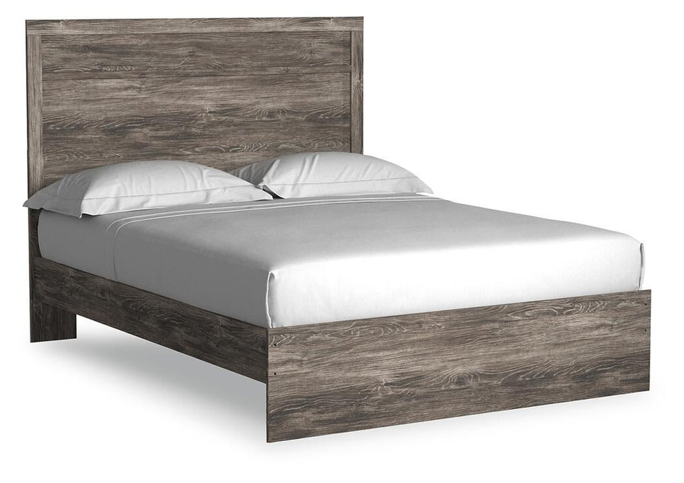 Ralinksi Queen Panel Bed with Mirrored Dresser and Nightstand - alternate view 4