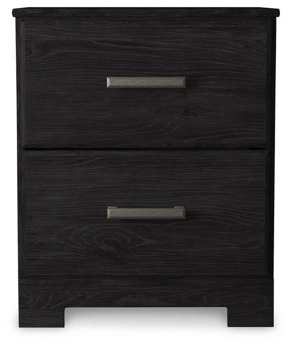 Belachime Full Panel Bed with Mirrored Dresser, Chest and Nightstand - alternate view 10