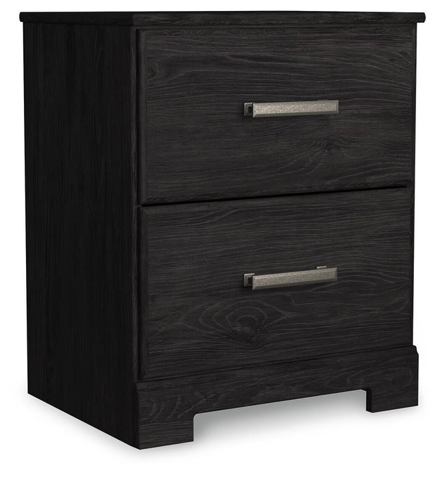 Belachime Full Panel Bed with Mirrored Dresser and Nightstand - alternate view 5