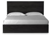 Belachime King Panel Bed with Mirrored Dresser, Chest and Nightstand - alternate view 7