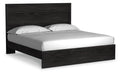 Belachime King Panel Bed with Mirrored Dresser, Chest and Nightstand - alternate view 8