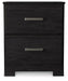 Belachime King Panel Bed with Mirrored Dresser, Chest and Nightstand - alternate view 10
