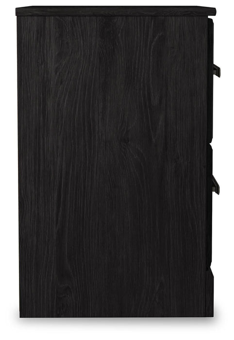 Belachime King Panel Bed with Mirrored Dresser, Chest and Nightstand - alternate view 15