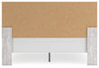 Cayboni King Panel Bed with Mirrored Dresser - alternate view 11