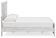 Cayboni King Panel Bed with Mirrored Dresser - alternate view 15