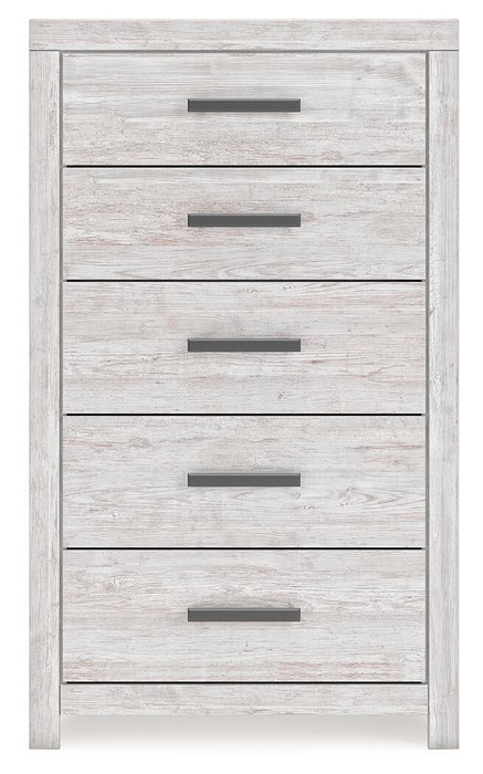 Cayboni Twin Panel Bed, Dresser, Mirror, Chest and Nightstand - alternate view 7