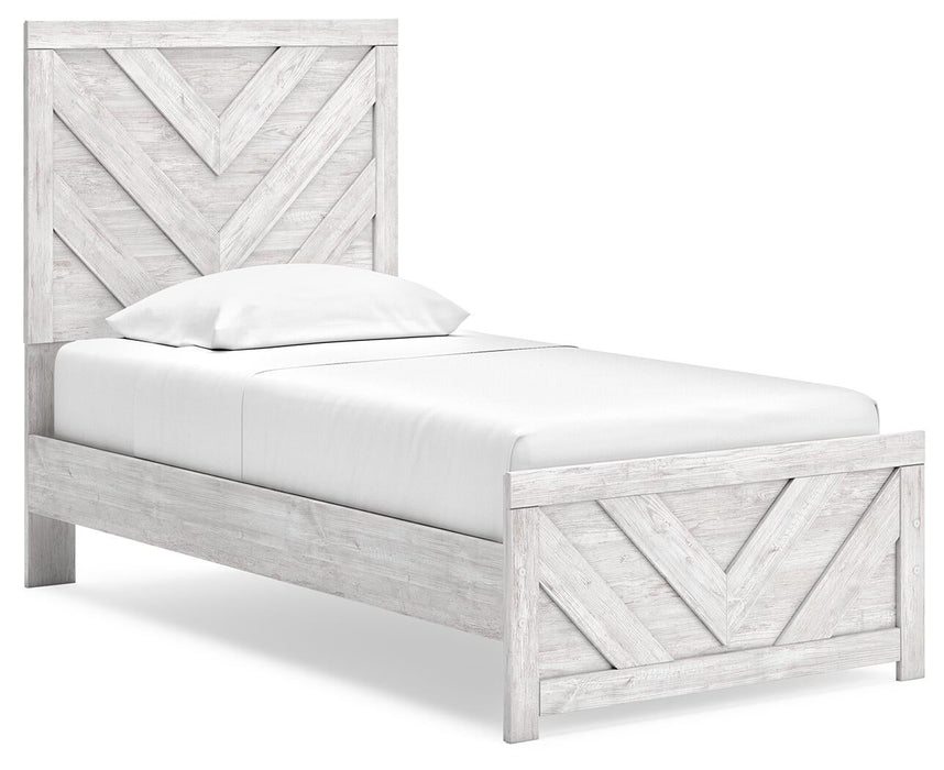 Cayboni Twin Panel Bed, Dresser, Mirror, Chest and Nightstand - alternate view 14