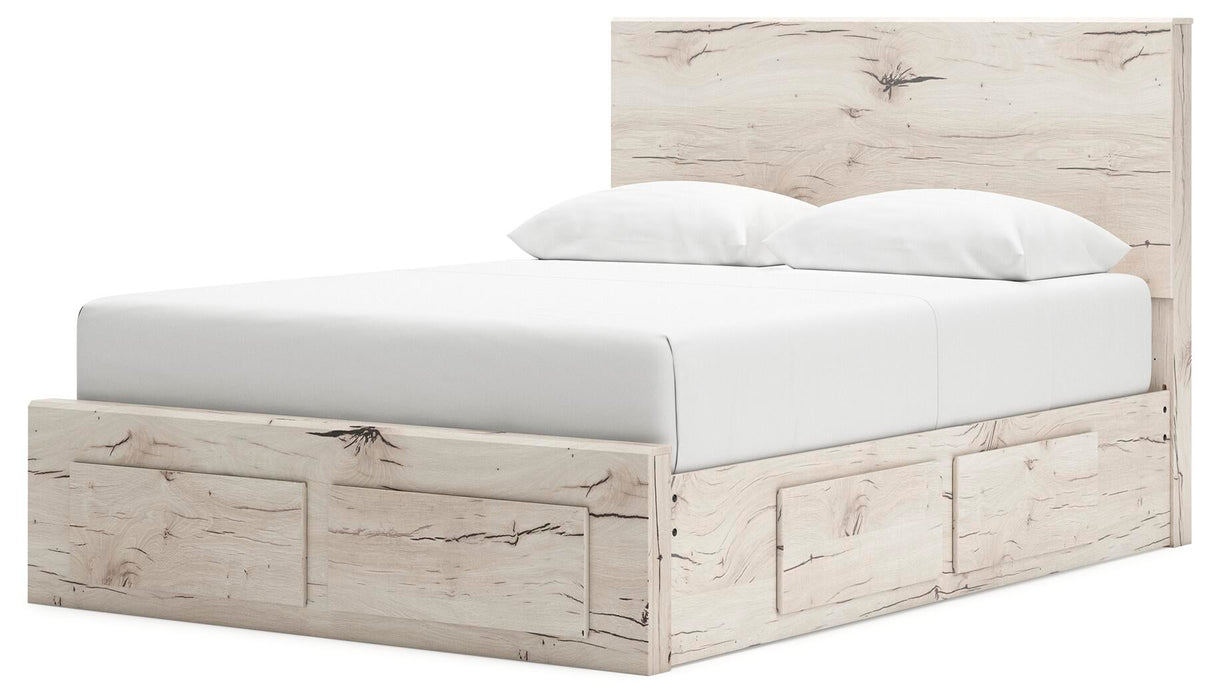 Lawroy Queen Panel Storage Bed, Dresser, Mirror, Chest and Nightstand - alternate view 18