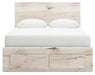 Lawroy Queen Panel Storage Bed, Dresser and Mirror - alternate view 7
