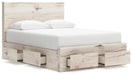 Lawroy Queen Panel Storage Bed, Dresser and Mirror - alternate view 9