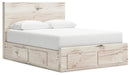 Lawroy Queen Panel Storage Bed, Dresser and Mirror - alternate view 8