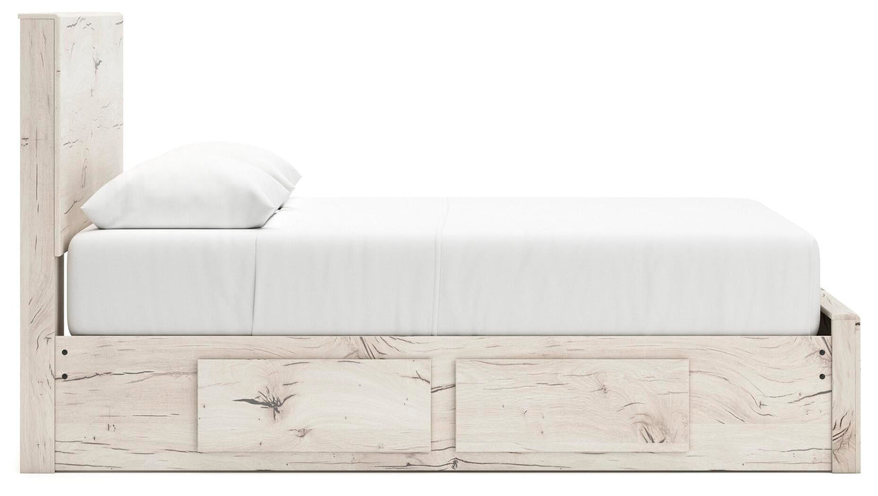 Lawroy Queen Panel Storage Bed, Dresser and Mirror - alternate view 17