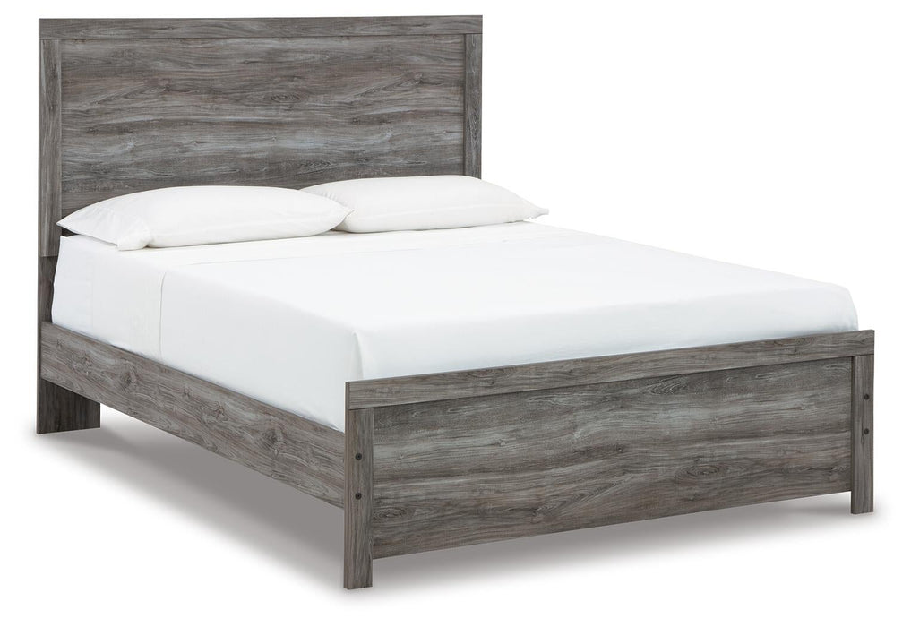 Bronyan Queen Panel Bed with Mirrored Dresser and Nightstand - alternate view 3