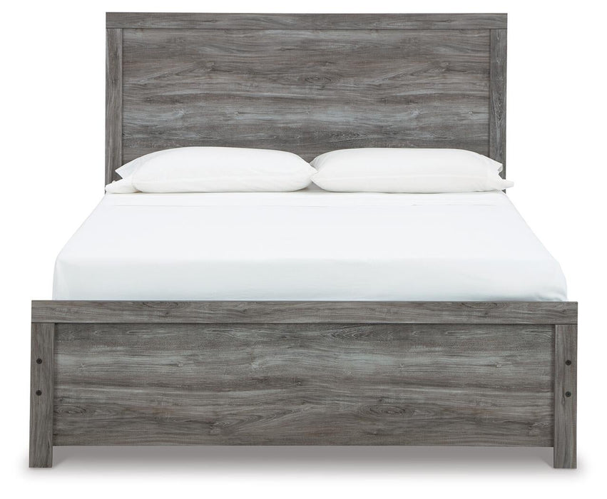 Bronyan Queen Panel Bed with Mirrored Dresser and Nightstand - alternate view 4