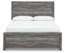 Bronyan Queen Panel Bed with Mirrored Dresser and Nightstand - alternate view 4