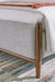 Lyncott Queen Upholstered Bed with Mirrored Dresser - alternate view 10