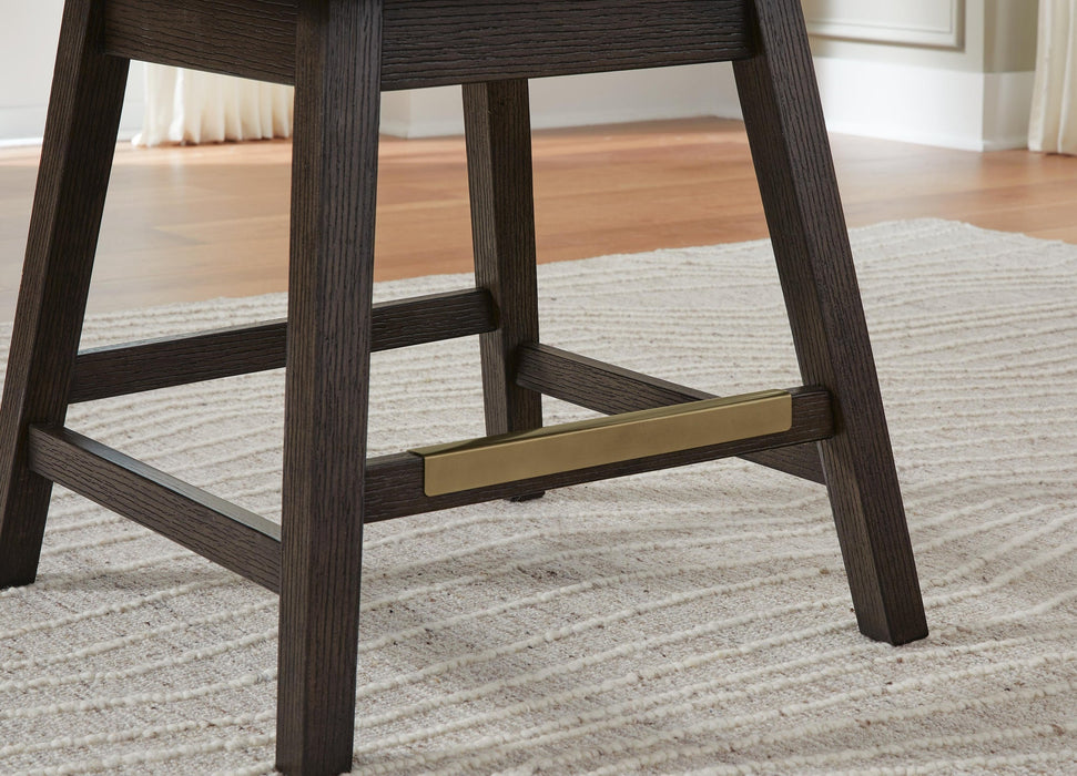 Burkhaus Counter Height Dining Table and 4 Barstools - alternate view 5