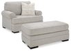 Eastonbridge Chair and Ottoman