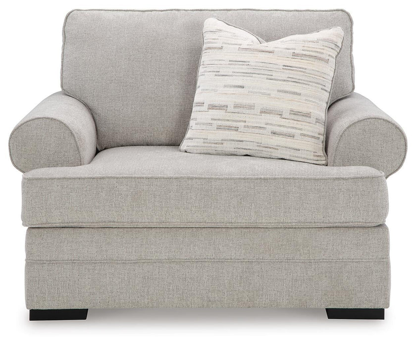 Eastonbridge Chair and Ottoman - alternate view 5