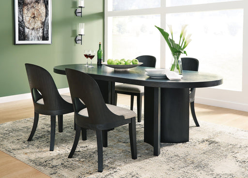 Rowanbeck Dining Table and 4 Chairs - alternate view 2