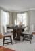 Burkhaus Counter Height Dining Table and 6 Barstools - alternate view 3