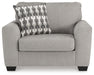 Avenal Park Chair and Ottoman - alternate view 3