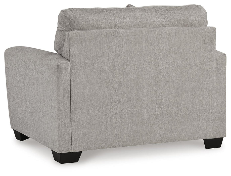 Avenal Park Chair and Ottoman - alternate view 5