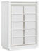Chalanna Queen Upholstered Storage Bed, Dresser, Mirror, Chest and Nightstand - alternate view 4