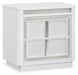 Chalanna Queen Upholstered Storage Bed, Dresser, Mirror, Chest and Nightstand - alternate view 10