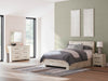Lawroy Queen Panel Bed with Storage, Dresser, Mirror and Nightstand - alternate view 21