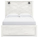 Gerridan Queen Panel Bed with Mirrored Dresser and Nightstand - alternate view 5