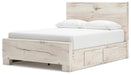 Lawroy Queen Panel Bed with Storage, Dresser, Mirror, Chest and Nightstand - alternate view 21
