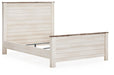 Willowton Queen Panel Bed with Mirrored Dresser and Nightstand - alternate view 3