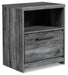 Baystorm Twin Panel Bed with Mirrored Dresser and Nightstand - alternate view 4