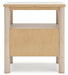 Cadmori Queen Upholstered Panel Bed with Mirrored Dresser and Nightstand - alternate view 16