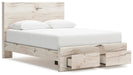 Lawroy Queen Panel Storage Bed, Dresser and Mirror - alternate view 8