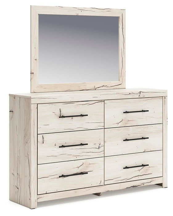 Lawroy Queen Panel Storage Bed, Dresser, Mirror, Chest and Nightstand - alternate view 3