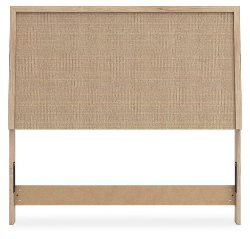 Cielden Full Panel Headboard with Mirrored Dresser - alternate view 2