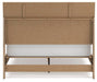 Cielden Queen Panel Bed with Mirrored Dresser, Chest and Nightstand - alternate view 19