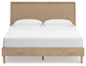 Cielden King Panel Bed with Mirrored Dresser, Chest and Nightstand - alternate view 11