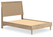 Cielden Full Panel Bed with Mirrored Dresser - alternate view 7