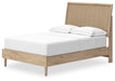 Cielden Full Panel Bed with Mirrored Dresser, Chest and Nightstand - alternate view 5