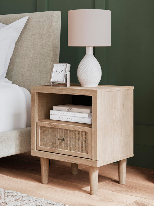 Cielden Full Panel Bed with Mirrored Dresser, Chest and Nightstand - alternate view 26