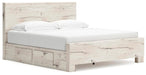 Lawroy King Panel Bed with Storage, Dresser, Mirror, Chest and Nightstand - alternate view 14