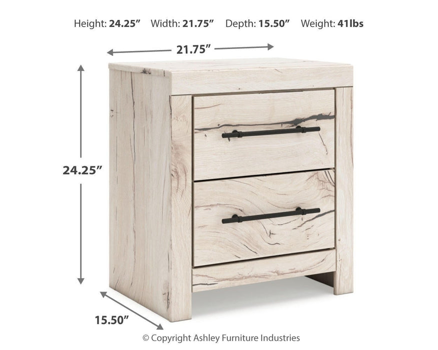 Lawroy King Panel Bed with Storage, Dresser, Mirror, Chest and Nightstand - alternate view 32