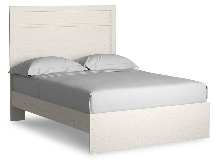 Stelsie Full Panel Bed with Mirrored Dresser - alternate view 3