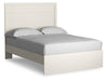 Stelsie Full Panel Bed with Mirrored Dresser - alternate view 3