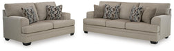 Stonemeade Sofa, Loveseat, Chair and Ottoman - alternate view 3