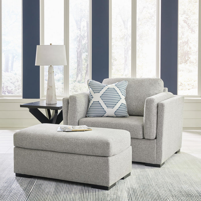 Evansley Chair and Ottoman - alternate view 2